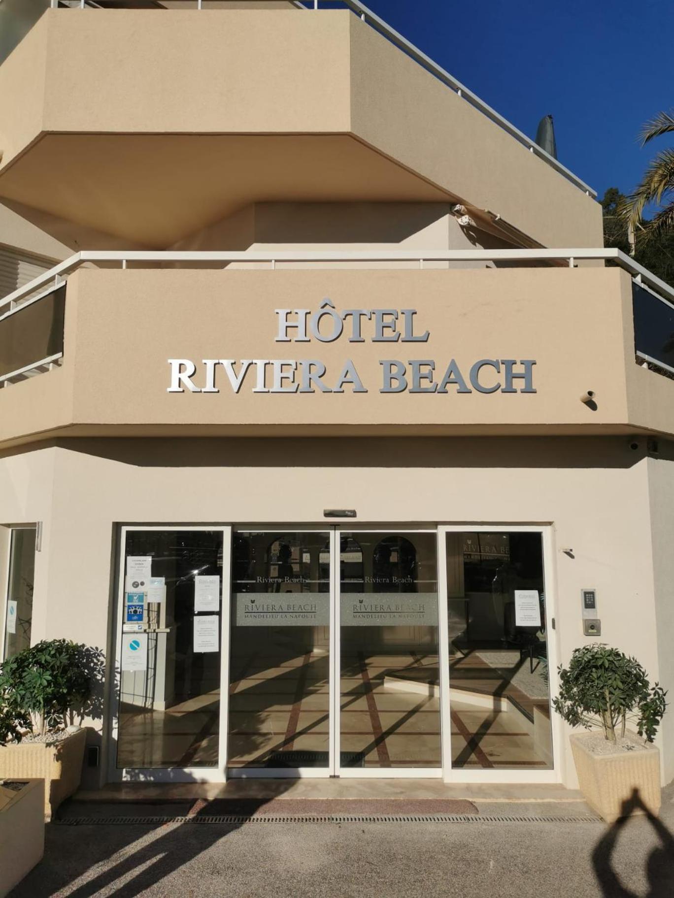 Riviera Beach Hotel Манделю-ла-Напул Екстериор снимка